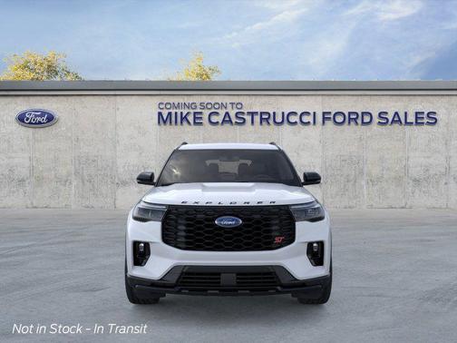 Space White Metallic 2026 Ford Explorer ST