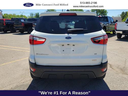 Diamond White 2020 Ford EcoSport SE
