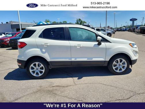 Diamond White 2020 Ford EcoSport SE
