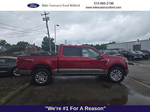 Ruby Red Metallic Tinted Clearcoat 2026 Ford F-150 King Ranch