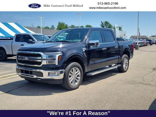Agate Black Metallic 2024 Ford F-150 Lariat