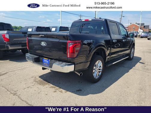 Agate Black Metallic 2024 Ford F-150 Lariat
