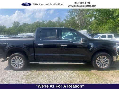 Agate Black Metallic 2024 Ford F-150 Lariat