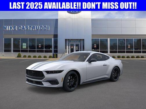 Iconic Silver Metallic 2025 Ford Mustang EcoBoost Premium