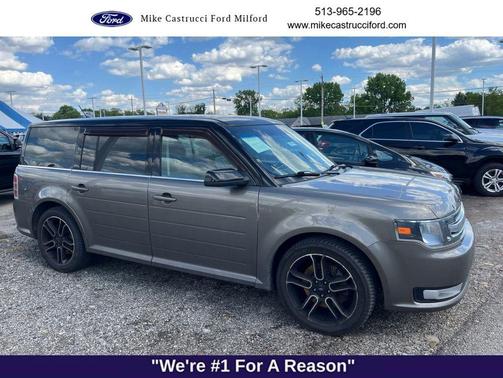 Mineral Gray Metallic 2014 Ford Flex SEL