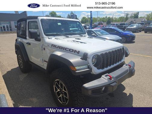 Bright White Clearcoat 2024 Jeep Wrangler Rubicon