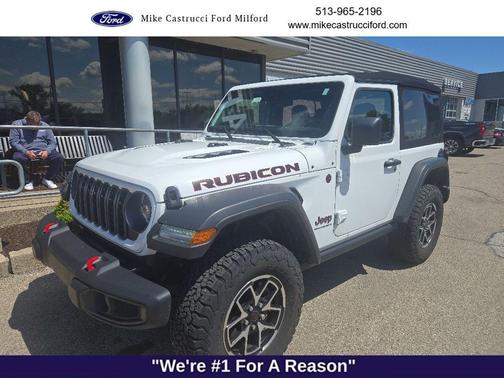 Bright White Clearcoat 2024 Jeep Wrangler Rubicon