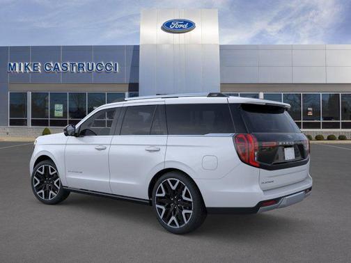 Space Silver Metallic 2026 Ford Expedition Platinum