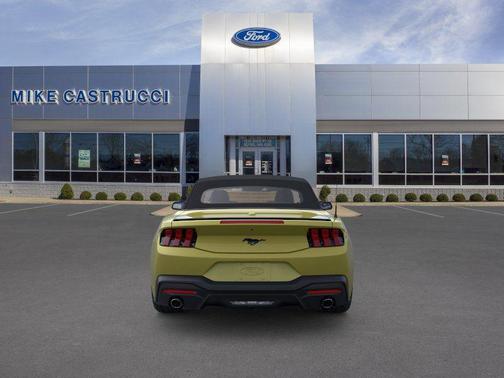 Intense Lime Yellow Metallic 2025 Ford Mustang EcoBoost