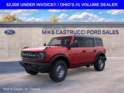 Ruby Red Metallic Tinted Clearcoat 2026 Ford Bronco Base