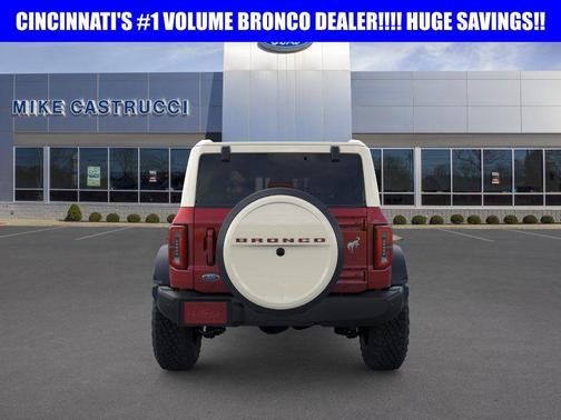 Ruby Red Metallic Tinted Clearcoat 2026 Ford Bronco Outer Banks