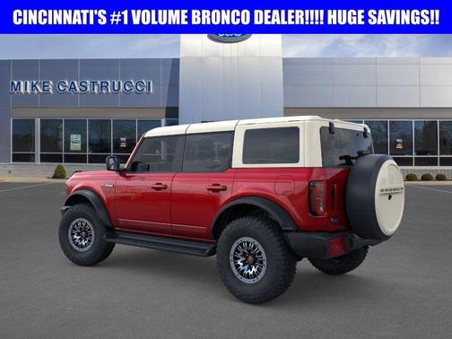 Ruby Red Metallic Tinted Clearcoat 2026 Ford Bronco Outer Banks