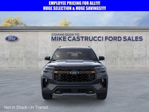 Agate Black Metallic 2026 Ford Explorer Tremor