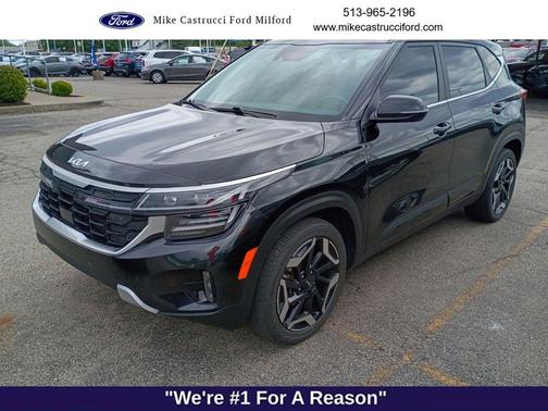 Fusion Black 2024 Kia Seltos SX Turbo