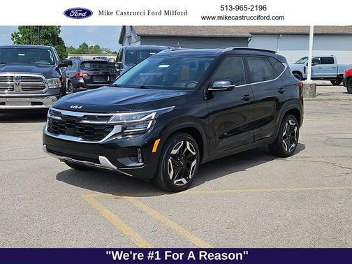 Fusion Black 2024 Kia Seltos SX Turbo