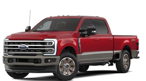Ruby Red Metallic Tinted Clearcoat 2026 Ford F-350 King Ranch