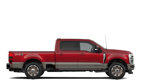 Ruby Red Metallic Tinted Clearcoat 2026 Ford F-350 King Ranch