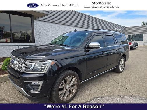 Shadow Black 2018 Ford Expedition Max Platinum