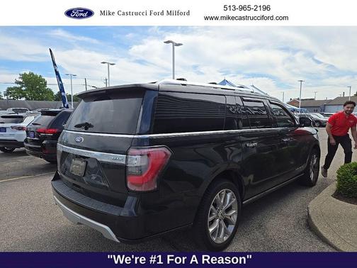 Shadow Black 2018 Ford Expedition Max Platinum