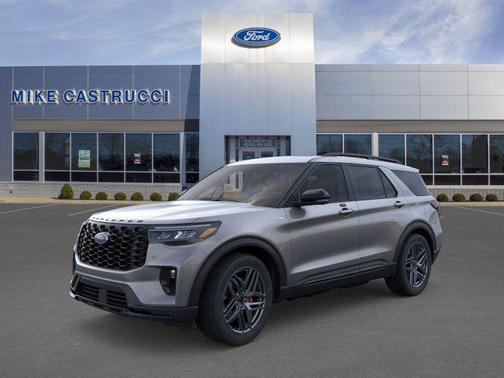 Carbonized Gray Metallic 2026 Ford Explorer ST-Line