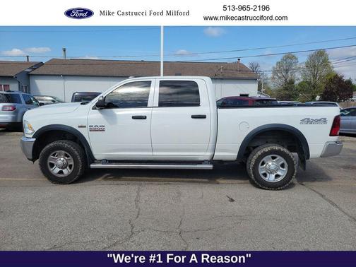 Bright White Clearcoat 2018 RAM 2500 Tradesman Crew Cab 4x4 6'4' Box