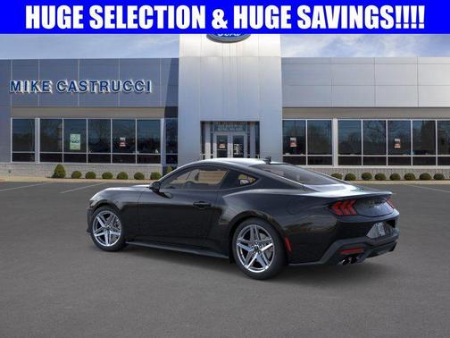 Shadow Black 2026 Ford Mustang EcoBoost