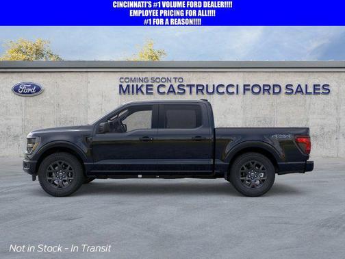 Agate Black Metallic 2026 Ford F-150 STX