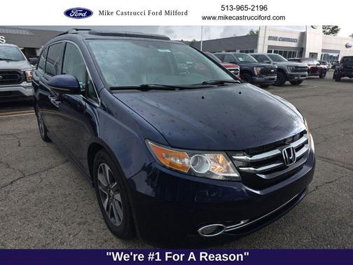 Crystal Black Pearl 2016 Honda Odyssey Touring