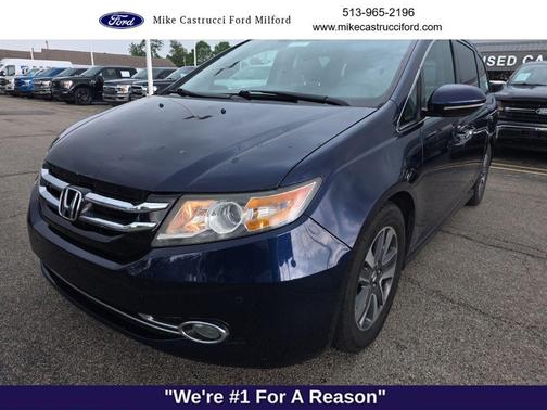 Crystal Black Pearl 2016 Honda Odyssey Touring