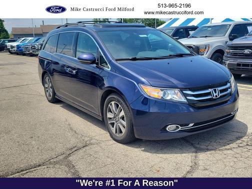Crystal Black Pearl 2016 Honda Odyssey Touring