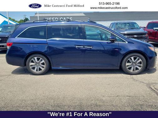 Crystal Black Pearl 2016 Honda Odyssey Touring