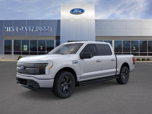 Iconic Silver Metallic 2025 Ford F-150 Lightning Flash