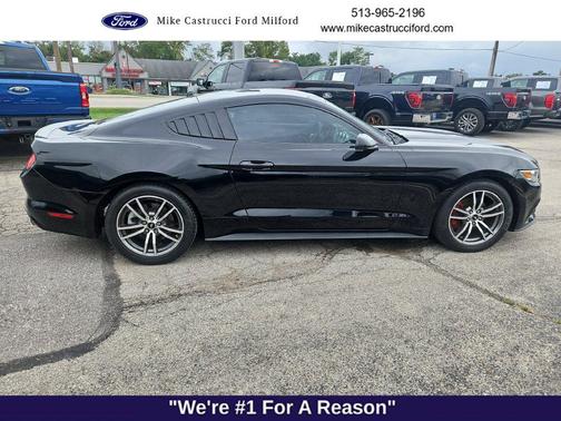 Shadow Black 2017 Ford Mustang EcoBoost