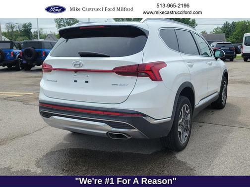 Quartz White 2023 Hyundai SANTA FE Limited