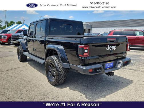 Black Clearcoat 2020 Jeep Gladiator Overland