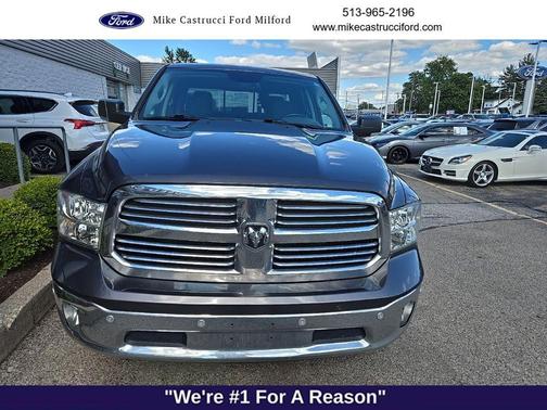 Granite Crystal Metallic Clearcoat 2017 RAM 1500 Big Horn