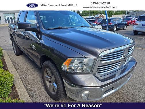 Granite Crystal Metallic Clearcoat 2017 RAM 1500 Big Horn