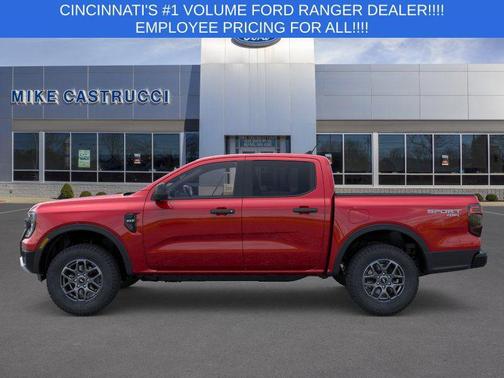 Ruby Red Metallic Tinted Clearcoat 2026 Ford Ranger XLT