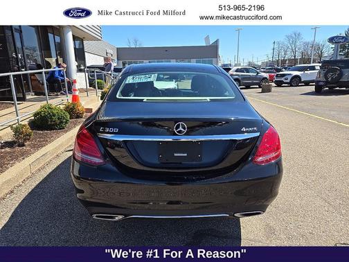 Black 2015 Mercedes-Benz C-Class C 300 4MATIC