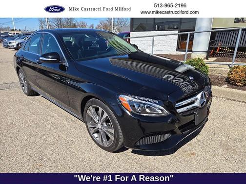 Black 2015 Mercedes-Benz C-Class C 300 4MATIC