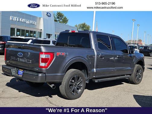 Gray Metallic 2022 Ford F-150 Lariat