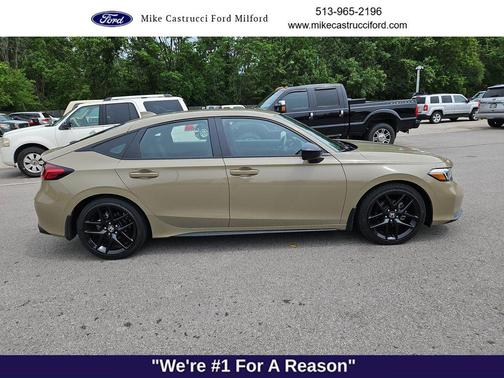 Beige 2025 Honda Civic Sport