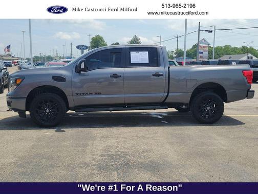 Gun Metallic 2019 Nissan Titan XD SV
