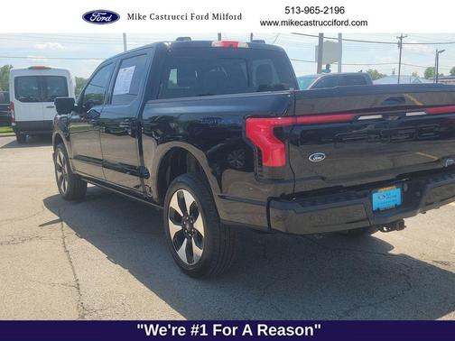 Agate Black Metallic 2023 Ford F-150 Lightning Platinum
