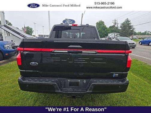 Agate Black Metallic 2023 Ford F-150 Lightning Platinum