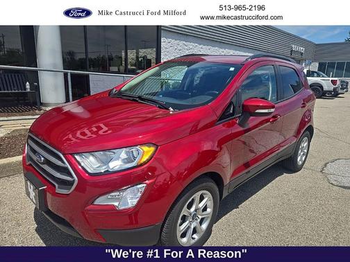 Ruby Red Metallic Tinted Clearcoat 2019 Ford EcoSport SE
