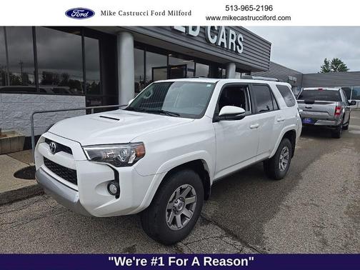 Super White 2016 Toyota 4Runner Trail Premium
