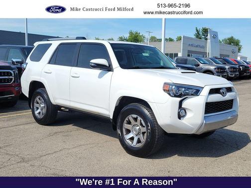 Super White 2016 Toyota 4Runner Trail Premium