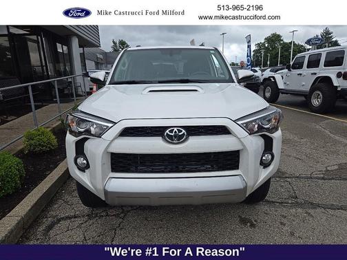 Super White 2016 Toyota 4Runner Trail Premium
