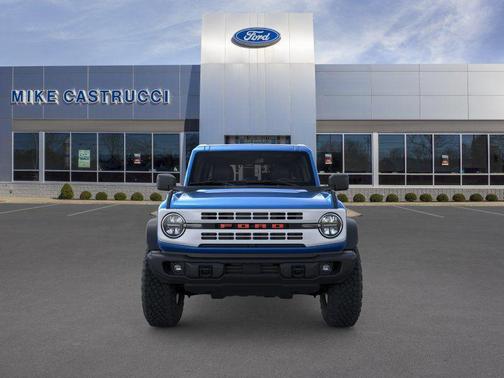 Velocity Blue Metallic 2026 Ford Bronco Heritage Edition